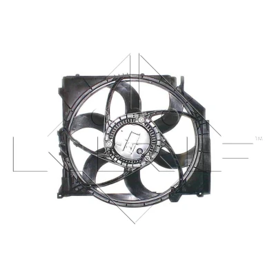 Bild av NRF 47216 ventilateur Moteur 488 12 400 avec cadre du de radiateur (encadrement), sans balais appareil commande BMW: X3