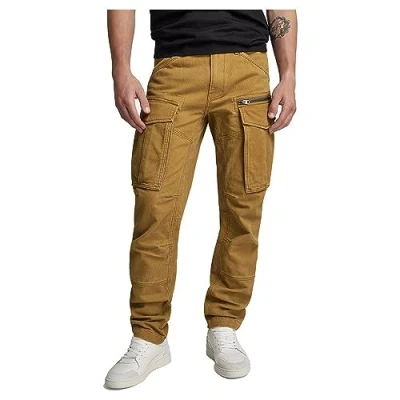 Bild av G STAR RAW herr Rovic Zip 3D rak avsmalnande byxa Byxor, Brun (Tobak D02190 d190 248), 27W / 30L