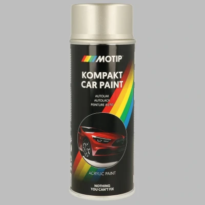 Bild av MOTIP 55330 Fordons kombinationslack 400ml aerosol svart Kompakt silver metallic 12 ml