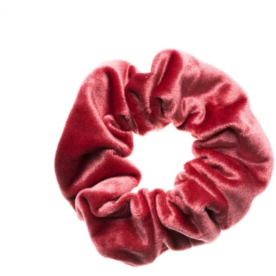 Bild av Dark Velvet Scrunchie Candy Pink pcs 1