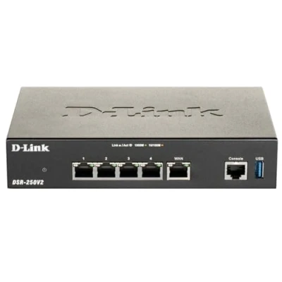 Bild av D Link DSR 250V2 Unified Services VPN Router