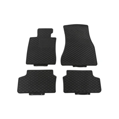 Bild av VAICO V20 4374 Ensemble de tapis sol Caoutchouc avant et arrière 4 noir Sur mesure