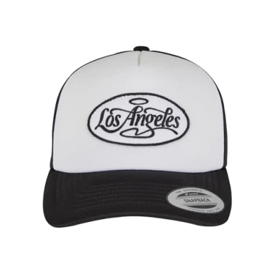 Bild av Mister Tee unisex Mt3534 la Patch Foam Trucker Baseball Cap, svart/vit/svart, one size EU,