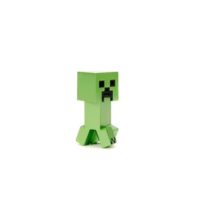 Bild av Jada Toys 253260005 Minecraft Samlarfigur Finns i karaktärerna Alex, Steve, Creeper och Enderman, Metall, 6 cm, Från 3 år