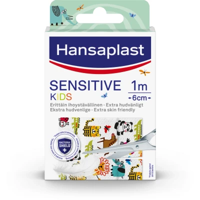 Bild av Hansaplast Kids Sensitive Animal 1mx6cm 10 st