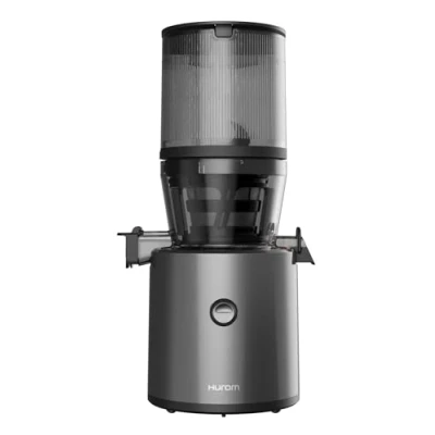 Bild av Hurom Slow Juicer Juicepress grönsaker och frukt H320N elektrisk kall press lugn motor lätt att rengöra med stor behållare siktfilter 2 l 200 watt BPA fri titangrå