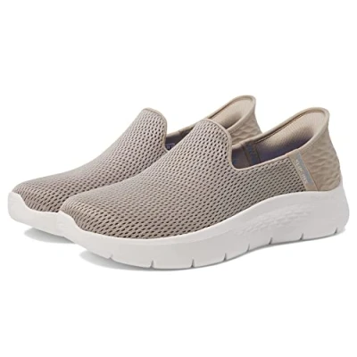 Bild av Skechers Dam handfria slip ins Go Walk Flex Relish sneakers, Blå taupe, 36.5 EU bred