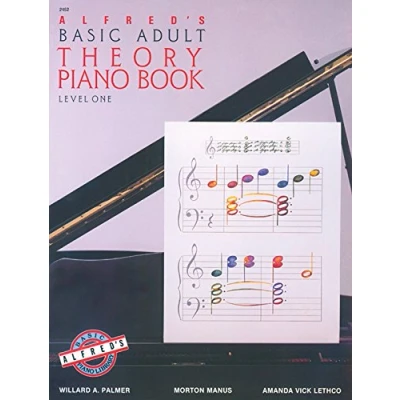 Bild av ALFRED&#039;S BASIC ADULT PIANO COURSE: THEORY BOOK Level 1 PIANO: One