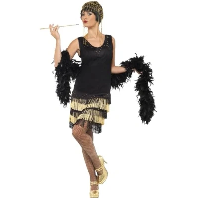 Bild av 1920s Fringed Flapper Costume (L)