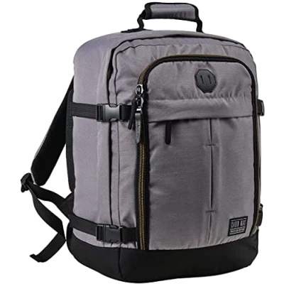 Bild av Cabin Max Easyjet kabinväska 45 x 36 20 undersätesryggsäck för resor (Metz 30 L handbagage, Apache grå, cm, Handbagage