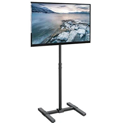 Bild av VIVO Golvstativ för TV 13 till 50 tum platt panel LED LCD plasmaskärmar, bärbar display höjd justerbar montering STAND TV07