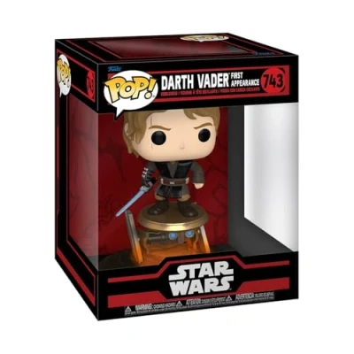 Bild av Funko POP! Deluxe: SW Darkside Anakin Skywalker Darth Vader (Första framträdandet) Star Wars Vinylfigur för samlare Presentidé Officiell Merchandise Leksaker barn och vuxna