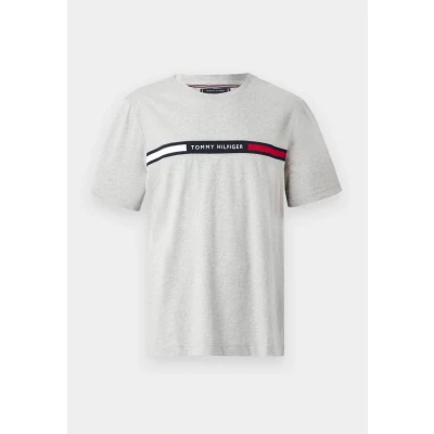 Bild av Tommy Hilfiger Chest Insert TEE Tshirt med print, Storlek: XL, Light grey