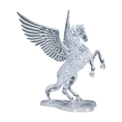 Bild av Kristallpussel 3D Pegasus transparent design 42 delar byggsats för barn och vuxna HCM Kinzel
