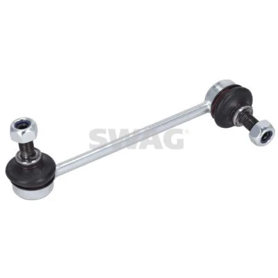 Bild av SWAG 83 93 3765 Biellette de barre stabilisatrice Essieu avant droit 159 M10 x 1,25 avec écrou autobloquant Acier argent MAZDA: 6 3/5 portes, Break