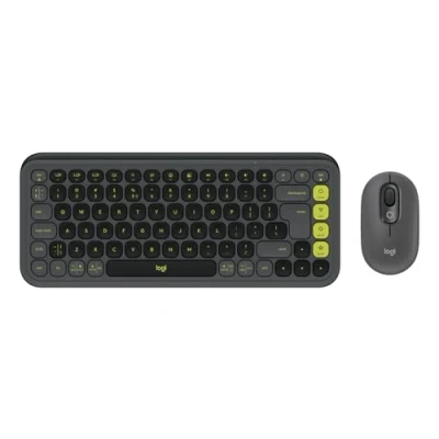 Bild av Logitech POP Icon Combo Tastatur &amp; Mus set Universal Grå
