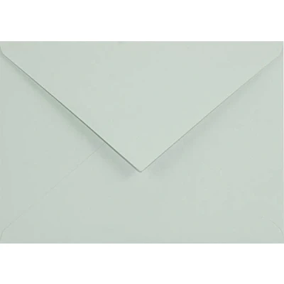 Bild av Netuno 100 x kuvert pastellgrön DIN C6 114 162 mm 120 g Keaykolour Pastel Green brevkuvert färgglada högkvalitativa färgade våtlevande från återvunnet papper ekologiskt färgat naturpapper