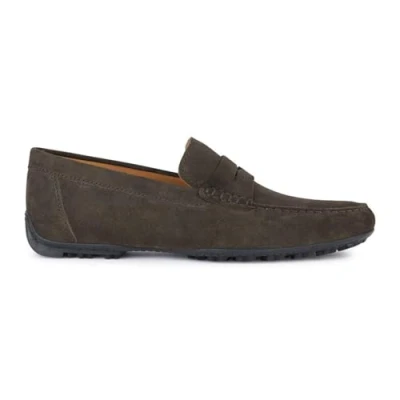 Bild av Geox Män U Kosmopolis + Grip Moccasin, Dk brun, 42 EU