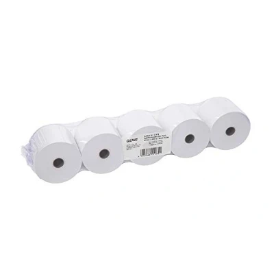Bild av Genie 11175 Termiskt Papper på Rulle, Paket med 5