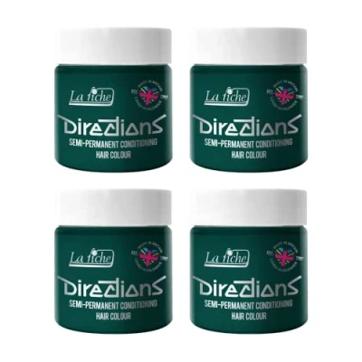 Bild av La Riche Directions halvpermanent hårfärg 100 ml burk 4 pack (Alpine Green)