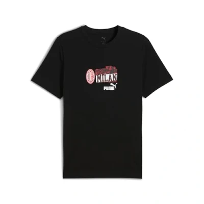 Bild av Puma AC Milan Ftblnrgy Tshirt med print, Storlek: XL, Black/for all time red