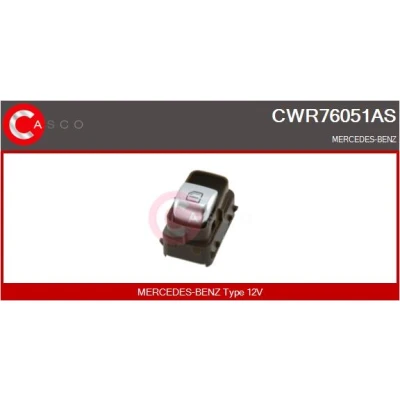 Bild av CASCO CWR76051AS Brytare, fönsterhiss Passagerarsida