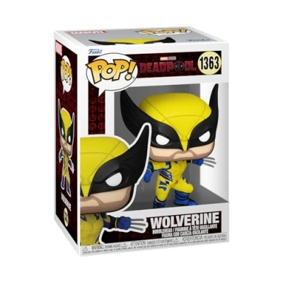 Bild av Funko POP! Marvel: Deadpool &amp; Wolverine Vinylfigur för samlare Presentidé Officiell merchandise Leksaker barn och vuxna Filmfans Modellfigur utställning