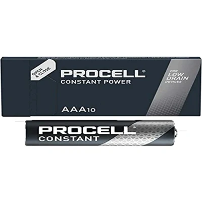 Bild av Duracell PROCELL Batteri 10 x AAA / LR03 alkaliskt 1255 mAh