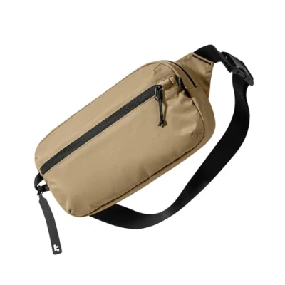 Bild av tomtoc 3.5 Liter Chest Bag med RFID skydd, Sling Crossbody för män kvinnor, vattenavvisande lättvikts axelväska resor utomhus dagligen, Brun