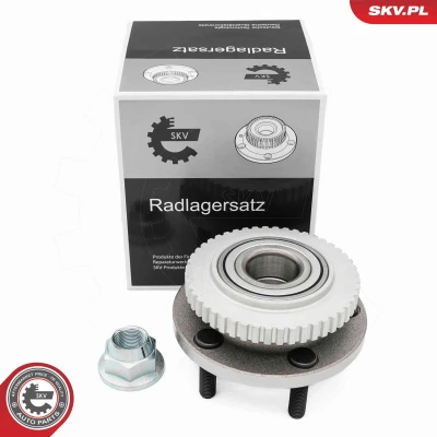 Bild av ESEN SKV 29SKV700 Hjullagersats framaxel vänster, höger med inbyggd ABS sensor 135,7mm VOLVO: S90, 960 II Sedan, I Sedan