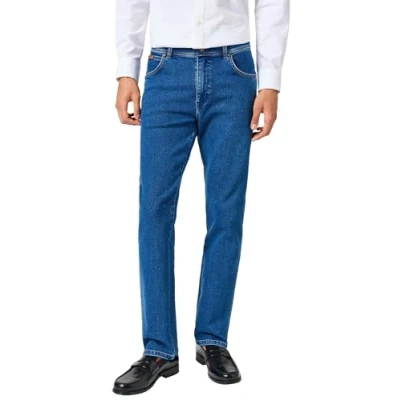 Bild av Wrangler herr Jeans Texas Stretch, Midnight Shadow, 48W / 34L