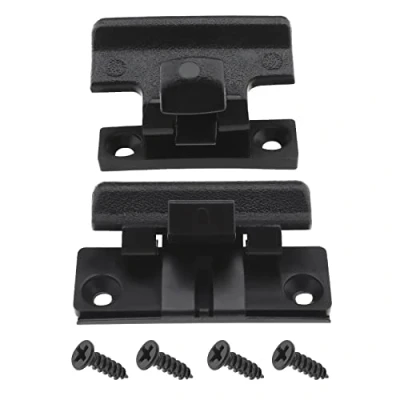 Bild av VGOL 2 st mittkonsol armstöd lockspärr övre nedre ersättning MR532555 MR532556 kompatibel med Mitsubishi Pajero V73 V75 V77 V93 V97 Montero plast