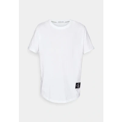 Bild av Calvin Klein Jeans Badge TURN UP Sleeve Tshirt bas, Storlek: XXS, White