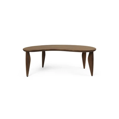 Bild av Ferm Living Feve Coffee Table Soffbord Walnut W117 x D60 H41,5 cm