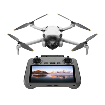Bild av DJI mini 4 Pro (DJI RC 2), hopfällbar Drone med 4K kamera för vuxna, under 249 g, 34 min flygtid, 20 km videoöverföring, Avkänningsvision åt alla håll, C0