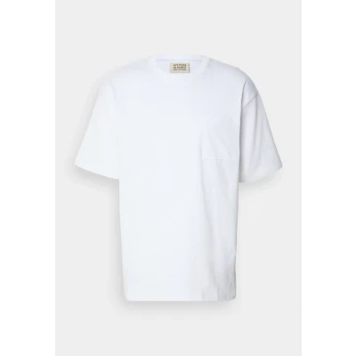 Bild av Scotch &amp; Soda CORE 3 Crosses Loose FIT Pocket Tshirt bas, Storlek: Small, White