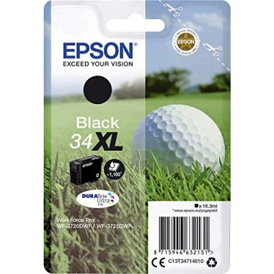 Bild av Epson 34XL C13T34714010 Bläckpatron, Svart, XL
