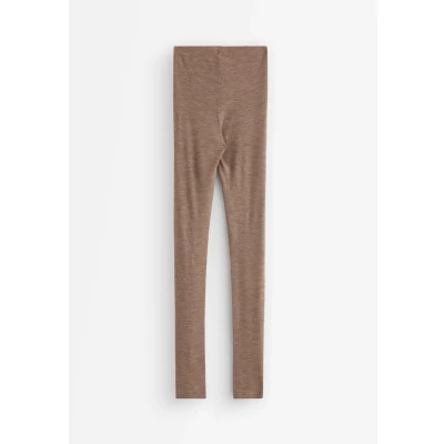 Bild av Lindex Leggings, Storlek: 36/38, Brown melange