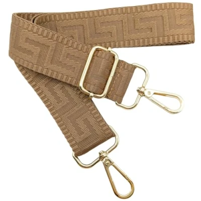 Bild av Justerbar färgglad axelrem för damväskor, mörk kaki, 80130 cm väska rem med guld karbinhake, hållbar crossbody väska, gitarr, moderna väskor tillbehör, 3,8 cm, 1316