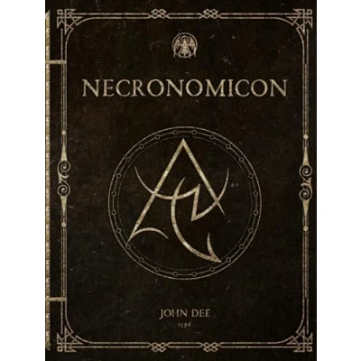Bild av the Necronomicon: John Dee&#039;s 1596 Translation of Dreaded Kitab Al Azif or Book Dead