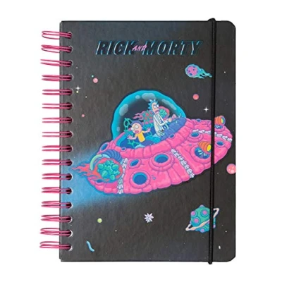 Bild av Grupo Erik Rick And Morty A5 Notebook Bullet Journal Notebooks Notepads Notepad Dotted Sketchbook