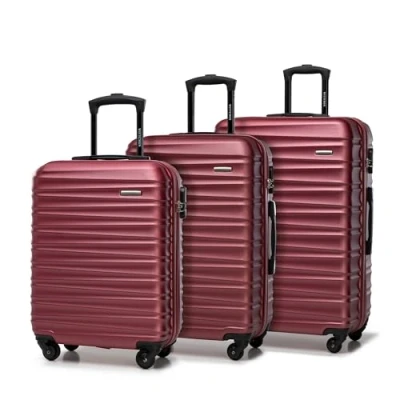 Bild av Wittchen Groove LINE SET Resväska, Storlek: One Size, Red