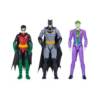 Bild av DC Comics Adventures of The Mask Man Actionfigur, Flerfärgad, 30 cm x 3 stycken