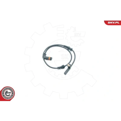Bild av ABS givare, Sensor, hjulvarvtal, Fram, Tvåsidig, mercedes benz c klass [w204], t model [s204], 2045400117, A2045400117