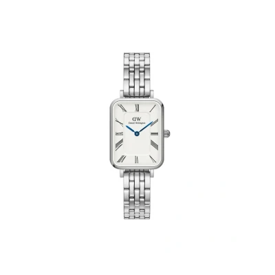 Bild av Daniel Wellington Quadro Roman Numerals 5LINK Klocka silvercoloured, Storlek: One Size, Silver coloured