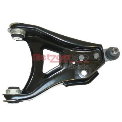 Bild av METZGER 58062802 Bras de suspension avec rotule suspension, support en caoutchouc Essieu avant droit, inférieur barre oscillant transversal