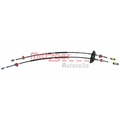 Bild av METZGER 3150188 Tirette à câble, boîte de vitesse manuelle Double câble commande FIAT: Doblo II Van / Break, Break