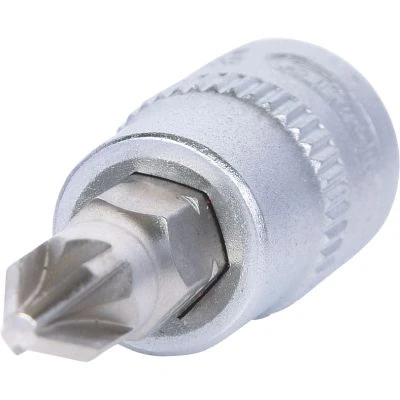 Bild av KS TOOLS 911.1402 Clé à douille DIN3120, ISO1174 PZ2 Acier chrome vanadium Pozidriv (PZ) moleté