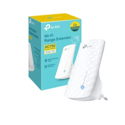 Bild av TP Link RE190 Mesh Wifi Repeater Wireless, Dual Band Hastighet 750 Mbps, förstärkare, Access Point, Onemesh teknik, Kompatibel med Fiber och ADSL modem