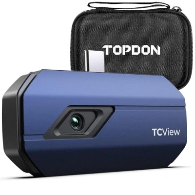 Bild av TOPDON TC001 Professionell Värmekamera för Android USB C, 256x192 med Mycket hög upplösning, temperatur mätområde 20℃ till 550℃, noggrannhet 0,1℃